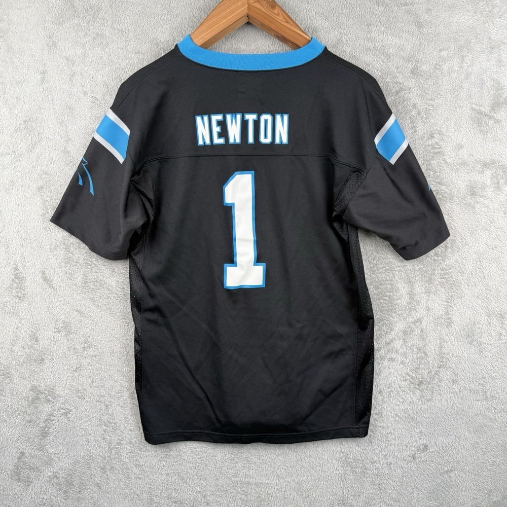 NFL Team Apparel Cam Newton Jersey Youth XL 18/20 Carolina Panthers #1 Logo‎ NFL